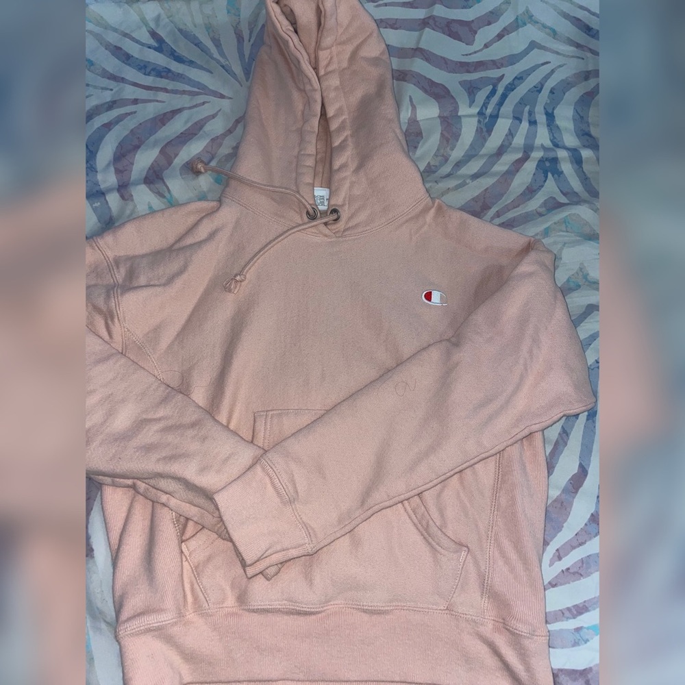 Champions Light Pink Hoodie XS